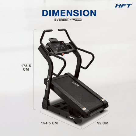 ลู่วิ่งไฟฟ้า HOMEFITTOOLS DC 5.0 HP รุ่น EVEREST INCLINE PRIME_9